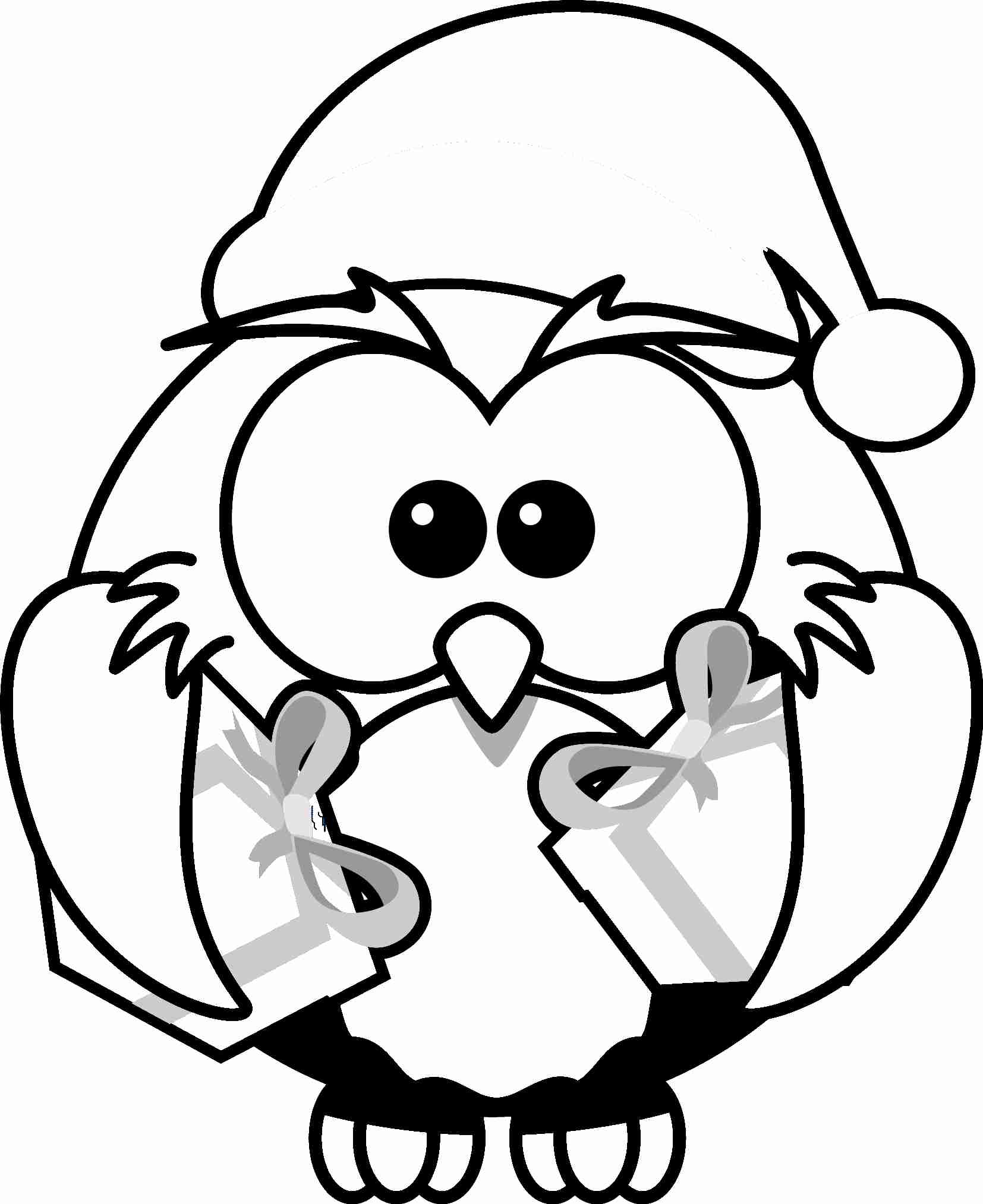 Colouring Pages Free Printable Christmas